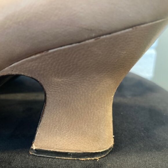 Vintage Davids Handmade Leather Heels made in Greece – ARCHIVAL PIECE - Picture 6 of 12